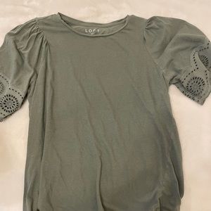 LOFT short sleeves with cut outs